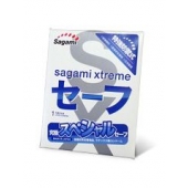 Презерватив Sagami Xtreme Ultrasafe с двойным количеством смазки - 1 шт. - Sagami - купить с доставкой в Бердске