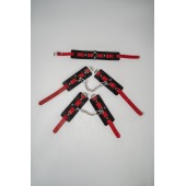 Черно-красный набор фиксаций: наручники, оковы и ошейник - Crazy Handmade - купить с доставкой в Бердске