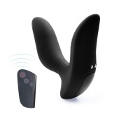Черный вибромассажер простаты 3,5’’ Remote Control Curve P-spot Massager - 12 см. - Erokay - в Бердске купить с доставкой