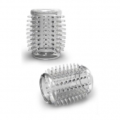 Прозрачная насадка с шипами STAY HARD COCK SLEEVE 01 CLEAR - Blush Novelties - в Бердске купить с доставкой