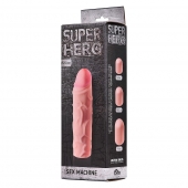 Фаллоудлинитель SUPER HERO Sex Machine - 15,5 см. - Lola Games - в Бердске купить с доставкой