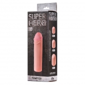 Фаллоудлинитель SUPER HERO Tempter - 16 см. - Lola Games - в Бердске купить с доставкой