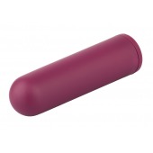 Сливовая вибропуля Java - 7,8 см. - Lola Games