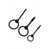 Набор из 3 черных уретральных массажеров Spin - Lola Games - купить с доставкой в Бердске