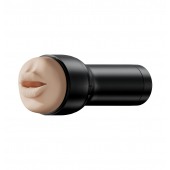 Телесный мастурбатор-ротик Feel Stroker Mouth - Kiiroo - в Бердске купить с доставкой