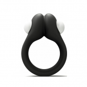 Черное эрекционное кольцо Zippy Vibrating Ring With Bullet - Adrien Lastic - в Бердске купить с доставкой
