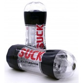 Прозрачный мастурбатор-вагина Suck - Boys of Toys - в Бердске купить с доставкой