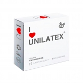 Ультратонкие презервативы Unilatex Ultra Thin - 3 шт. - Unilatex - купить с доставкой в Бердске