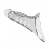 Прозрачная насадка на пенис - 22 см. - Baile - в Бердске купить с доставкой