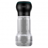 Набор PowerBlow   Feel Pocket Stroker Crystal: мастурбатор и интерактивная насадка - Kiiroo - в Бердске купить с доставкой