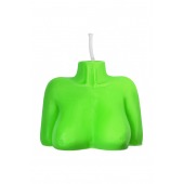 Зеленая сувенирная свеча «Женский силуэт» - Pecado - купить с доставкой в Бердске