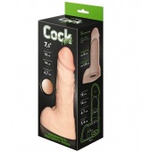 Телесный фаллоудлинитель с мошонкой Cock Next - 19 см. - LOVETOY (А-Полимер) - в Бердске купить с доставкой