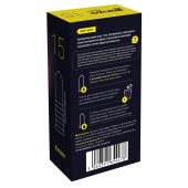 Презервативы анатомической формы с точечной и ребристой структурой Ganzo Extase - 15 шт. - Ganzo - купить с доставкой в Бердске