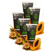 Набор из 5 съедобных лубрикантов JUJU со вкусом тропических фруктов - JuJu - купить с доставкой в Бердске