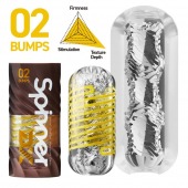 Мастурбатор Tenga Spinner DX 02 Bumps - Tenga - в Бердске купить с доставкой