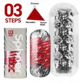 Мастурбатор Tenga Spinner DX 03 Steps - Tenga - в Бердске купить с доставкой
