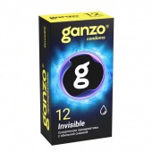 Супертонкие презервативы Ganzo Invisible - 12 шт. - Ganzo - купить с доставкой в Бердске