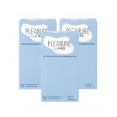 Набор из 3 упаковок ультратонких презервативов Pleasure Lab (по 12 шт.) - Pleasure Lab - купить с доставкой в Бердске