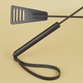 Черный кожаный стек «Сириус» - 60 см. - Sitabella - купить с доставкой в Бердске