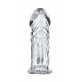 Прозрачная насадка на пенис Uco - 13 см. - A-toys - в Бердске купить с доставкой