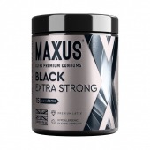 Черные утолщенные презервативы MAXUS Extra Strong с железным кейсом - 15 шт. - Maxus - купить с доставкой в Бердске