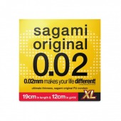 Презерватив увеличенного размера Sagami Original 0.02 XL-size - 1 шт. - Sagami - купить с доставкой в Бердске