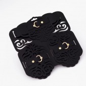 Фигурный набор для БДСМ-игр с узорами и золотистой фурнитурой - Crazy Handmade - купить с доставкой в Бердске