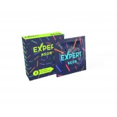 Светящиеся в темноте презервативы Expert Neon - 3 шт. - Expert - купить с доставкой в Бердске