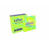 Ультратонкие презервативы Expert Invisible - 3 шт. - Expert - купить с доставкой в Бердске