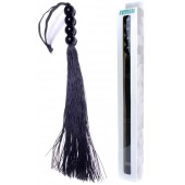 Черная силиконовая плеть - 37 см. - Boys of Toys - купить с доставкой в Бердске