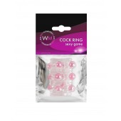 Прозрачная сквозная насадка на пенис с цветными шариками - Erowoman-Eroman - в Бердске купить с доставкой