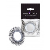 Круглое эрекционное кольцо с длинными «ресничками» - Sextaz - в Бердске купить с доставкой