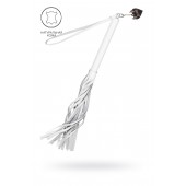 Белая кожаная плеть - 50 см. - Pecado - купить с доставкой в Бердске