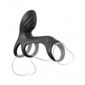 Черная насадка на пенис Ultimate Couples Cage Pro - Pipedream - в Бердске купить с доставкой