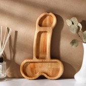 Деревянное блюдо для подачи в форме члена (25 х 16,5 х 1,7 см) - Сима-Ленд - купить с доставкой в Бердске