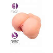 Реалистичный мастурбатор в форме попки с 2 любовными входами - No Name - в Бердске купить с доставкой