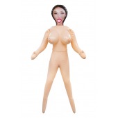 Телесная надувная секс-кукла с пышным бюстом - NMC - в Бердске купить с доставкой