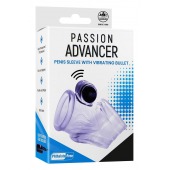 Прозрачная насадка на член Passion Advancer - NMC - в Бердске купить с доставкой