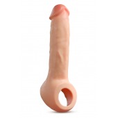 Телесная насадка-удлинитель Thrive 8.75 Inch Realistic Penis Extender Sleeve - 22,2 см. - Blush Novelties - в Бердске купить с доставкой