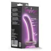 Фиолетовая насадка с гладкой поверхностью Surrender 4.75 Inch Beginner Pegging Dildo - 12 см. - Blush Novelties - купить с доставкой в Бердске