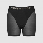 Трусики-шорты для фиксации насадок Strap-on-me Harness Lingerie Halo - size XS - Strap-on-me - купить с доставкой в Бердске