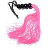 Розовая силиконовая плеть - 35,5 см. - Boys of Toys - купить с доставкой в Бердске