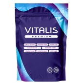 Ребристые презервативы VITALIS Premium Ribbed - 15 шт. - Vitalis - купить с доставкой в Бердске