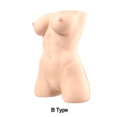 Телесный мастурбатор-торс Jessica B - Naked Factory - в Бердске купить с доставкой