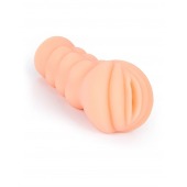 Телесный мастурбатор-вагина с эрекционными кольцами в комплекте - Sexy Girl - в Бердске купить с доставкой