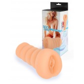 Телесный мастурбатор в виде вагины с узким входом - Sexy Girl - в Бердске купить с доставкой