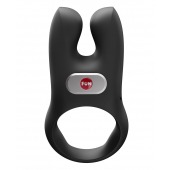 Черное эрекционное виброкольцо Nos - Fun Factory - в Бердске купить с доставкой