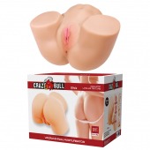 Телесный мастурбатор Olivia с 2 любовными отверстиями - Baile - в Бердске купить с доставкой