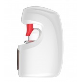 Белый мастурбатор с язычком и возвратно-поступательными движениями - Secwell - в Бердске купить с доставкой