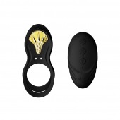 Черное эрекционное виброкольцо Bayek с пультом ДУ - Zalo - в Бердске купить с доставкой